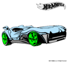 Dibujo Hot Wheels 3 pintado por jhte