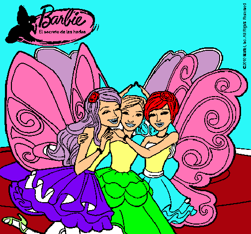 Barbie y sus amigas en hadas