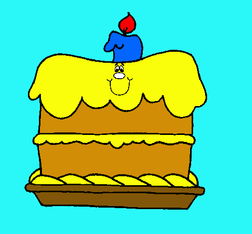 Pastel de cumpleaños