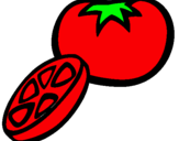 Dibujo Tomate pintado por kghfytbhhfn