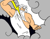 Dibujo Dios Zeus pintado por ICHIGO