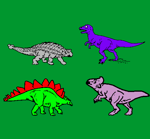 Dinosaurios de tierra