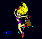 Dibujo Polly Pocket 14 pintado por esperancapep