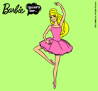 Dibujo Barbie bailarina de ballet pintado por raquel565965