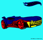 Dibujo Hot Wheels 3 pintado por jaime