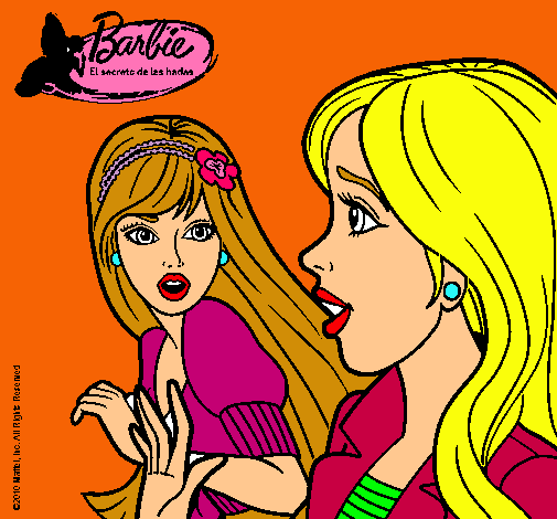 Barbie sorprendida