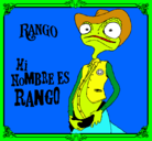 Dibujo Rango pintado por relles