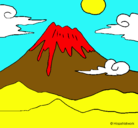 Dibujo Monte Fuji pintado por jvtdidhhuf 