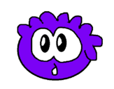 Dibujo Puffle 2 pintado por anggel