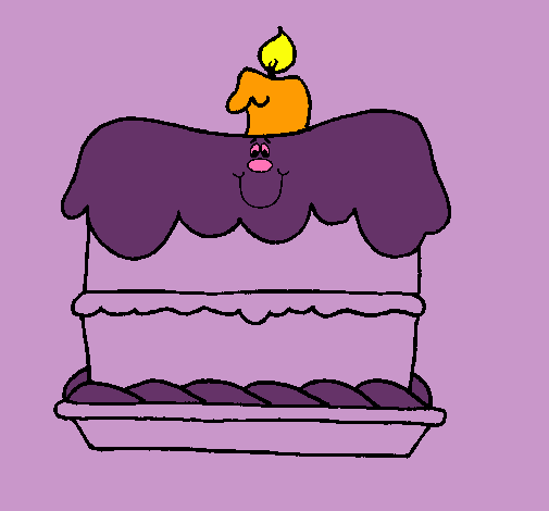 Pastel de cumpleaños