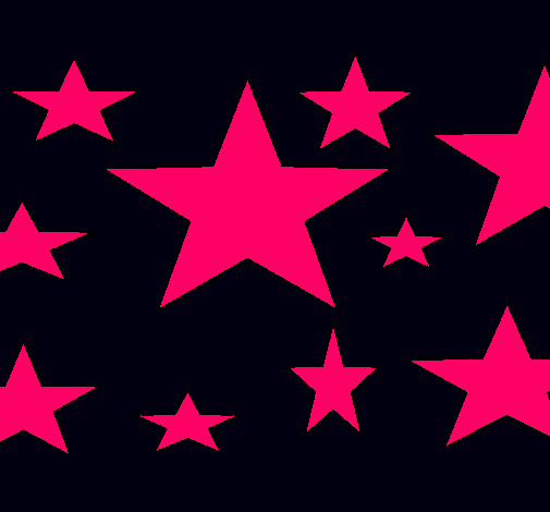 Dibujo Estrellas 4 pintado por cielogpe
