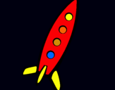 Dibujo Cohete II pintado por oswal