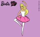 Dibujo Barbie bailarina de ballet pintado por quechachi