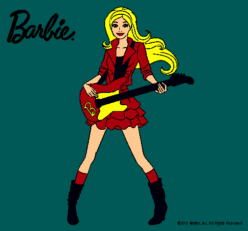 Barbie guitarrista