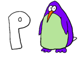Dibujo Pingüino pintado por iviimagenes