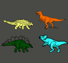 Dibujo Dinosaurios de tierra pintado por angggggggggg