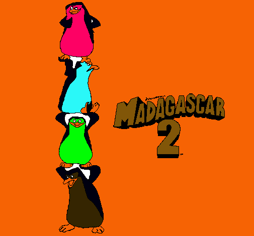 Madagascar 2 Pingüinos