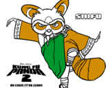 Dibujo Shifu pintado por oso232321458