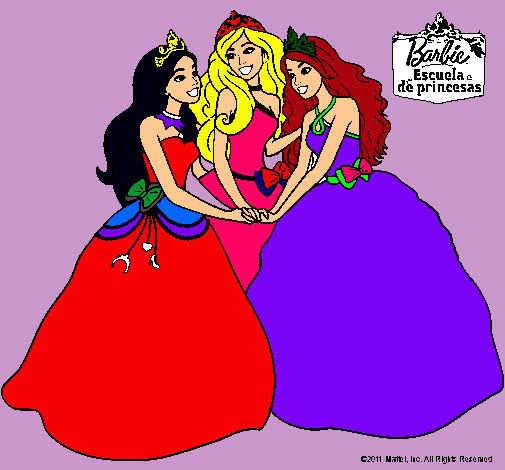 Barbie y sus amigas princesas