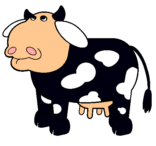 Vaca pensativa