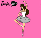 Dibujo Barbie bailarina de ballet pintado por karendel