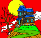 Dibujo Casa encantada pintado por JENNIFER12