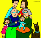 Dibujo Familia pintado por arantza1