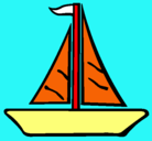 Dibujo Barco velero pintado por andess