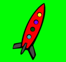 Dibujo Cohete II pintado por ronal07