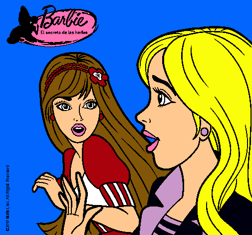 Barbie sorprendida