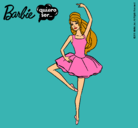 Dibujo Barbie bailarina de ballet pintado por Pajarito