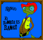 Dibujo Rango pintado por Misael