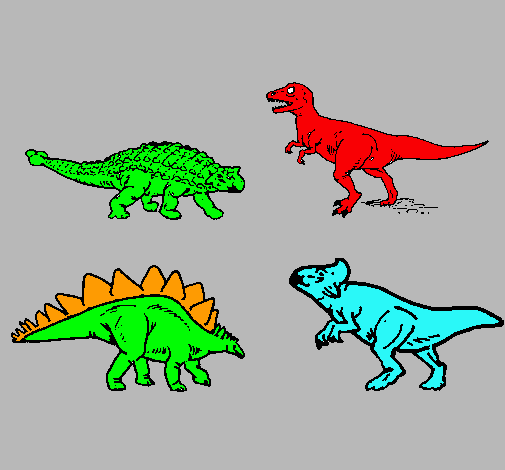 Dinosaurios de tierra