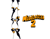 Dibujo Madagascar 2 Pingüinos pintado por mclalacra