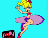 Dibujo Polly Pocket 3 pintado por vidal