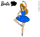 Dibujo Barbie bailarina de ballet pintado por elenagil