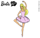 Dibujo Barbie bailarina de ballet pintado por antux