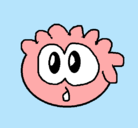 Dibujo Puffle 2 pintado por kimrox