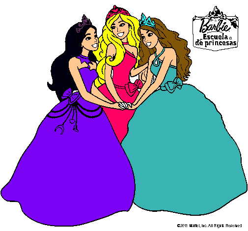 Barbie y sus amigas princesas