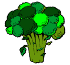 Dibujo Brócoli pintado por ojhyutrfdtfh