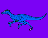 Dibujo Velociraptor pintado por juan4