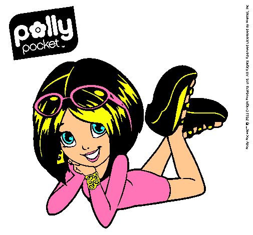 Dibujo Polly Pocket 13 pintado por ana2001
