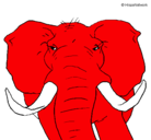 Dibujo Elefante africano pintado por carlosssssss