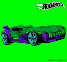 Dibujo Hot Wheels 3 pintado por andrea29