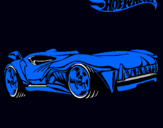 Dibujo Hot Wheels 3 pintado por tiburon