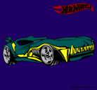 Dibujo Hot Wheels 3 pintado por ivansito