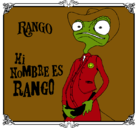 Dibujo Rango pintado por rango