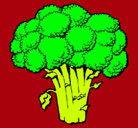 Dibujo Brócoli pintado por IEGOR