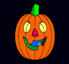 Dibujo Calabaza pintado por ioiopoili