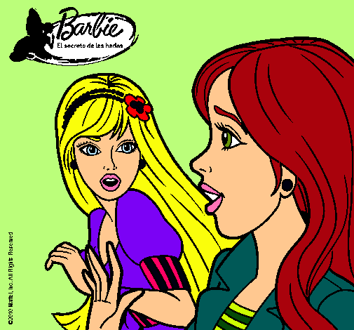 Barbie sorprendida